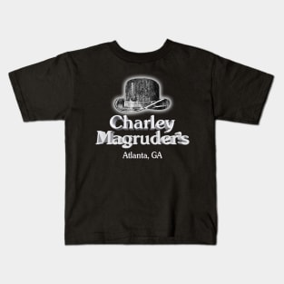 Charley Magruder's Atlanta Bar 3D - Night Spot for Events by WKLS 96 Rock Kids T-Shirt